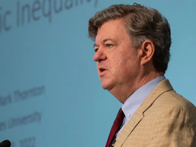 Mark Thornton at Mises University 2022